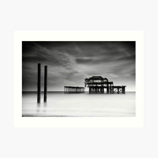 West Pier, Brighton Art Print