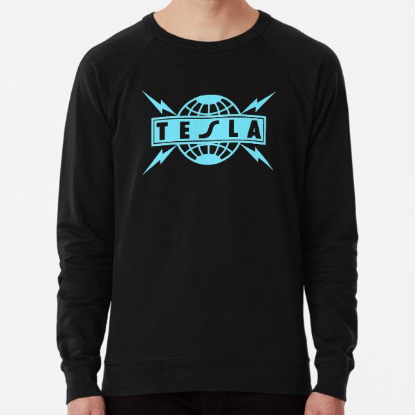 Tesla Band-Logo Leichter Pullover