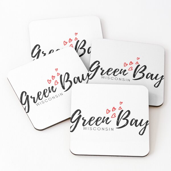 Aperçu de l'œuvre Coeurs mignons de Green Bay Wisconsin créée et vendue par lovelylavenderJ.