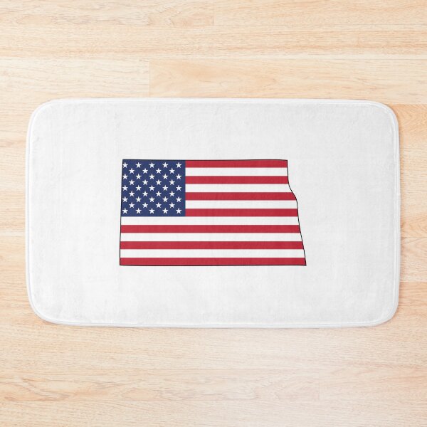 Item preview, American Flag North Dakota designed and sold by OlivDesignsCo.
