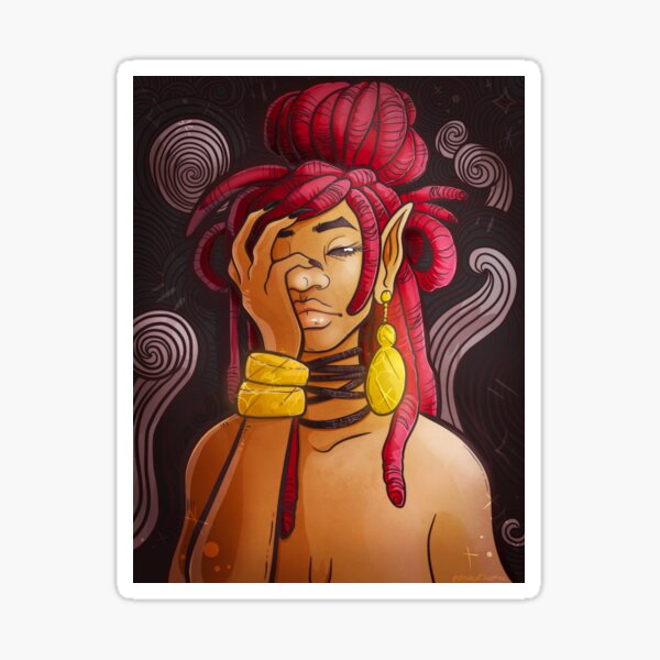 Le Ugh - Digital Art Sticker