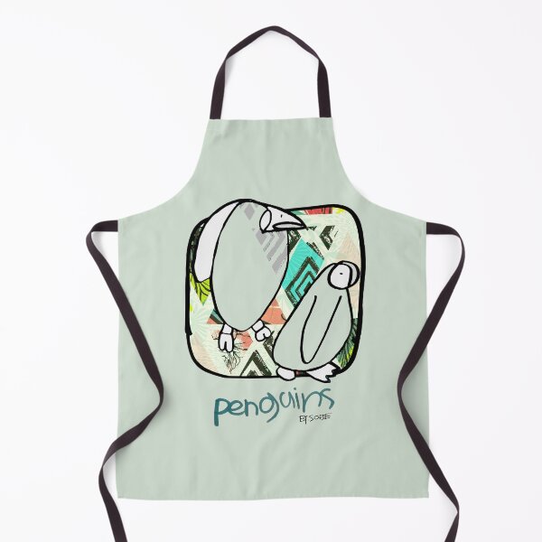 Item preview, Penguin Mommy & Baby By Sofie (Tropical Print) designed and sold by BySofie.