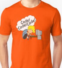 Code! Code! Code! Unisex T-Shirt