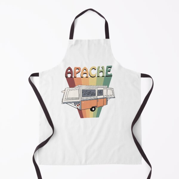 Item preview, Apache Mesa Pop Up Camper Orange 1972 designed and sold by HCrockettArt.