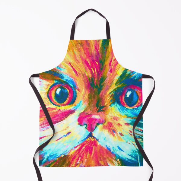 Item preview, Vibrant Kitty Cat designed and sold by Rush Whitacre.