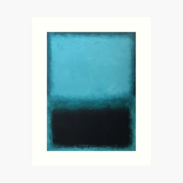Marc Rothko | Océan profond | Impression artistique