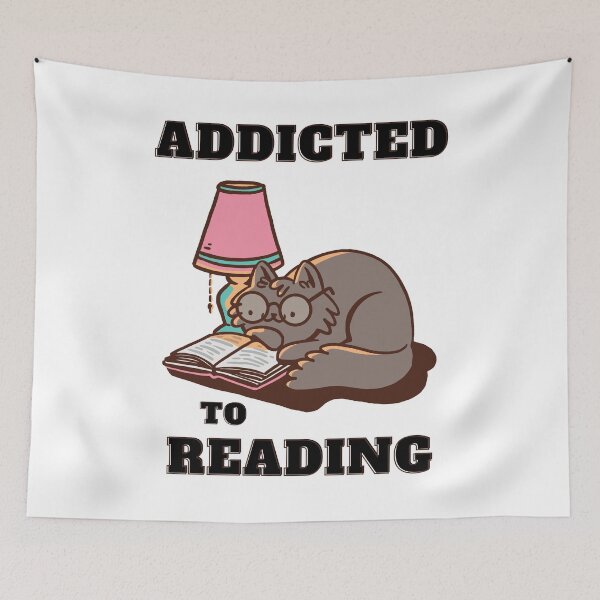 Item preview, Addicted to Reading  designed and sold by Jewelspride.