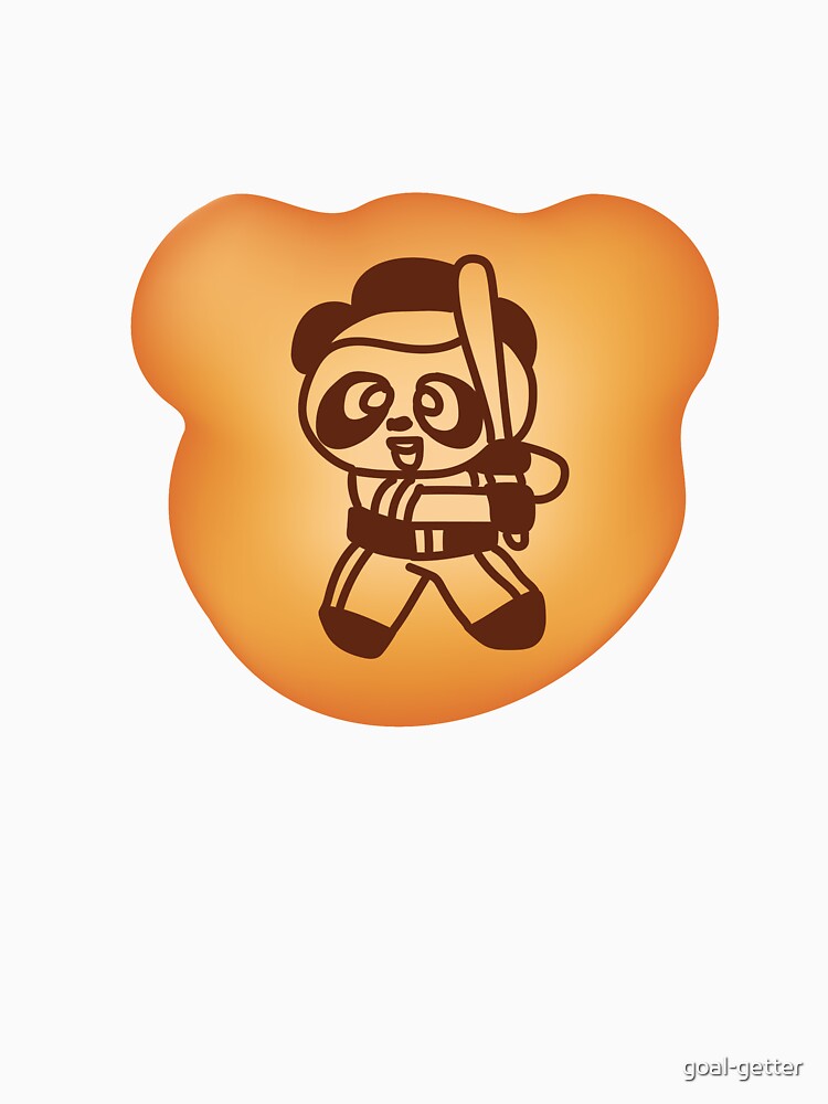 "Hello Panda Biscuit Baseball" Tshirt for Sale by goalgetter