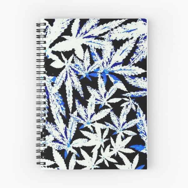 Item preview, Faded Blue Marijuana Leaf Collage designed and sold by lilbudscorner.