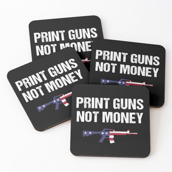 Item preview, Print Guns Not Money designed and sold by JBDeszigns.