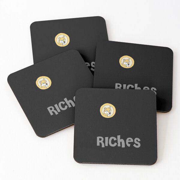 Item preview, Funny Doge from Wags to Riches Dogecoin Crypto Pun  designed and sold by jaidinfilos.
