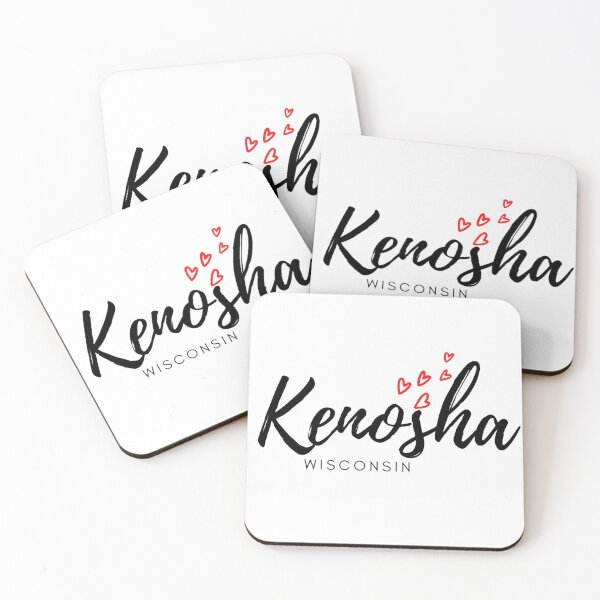 Aperçu de l'œuvre Coeurs mignons de Kenosha Wisconsin créée et vendue par lovelylavenderJ.