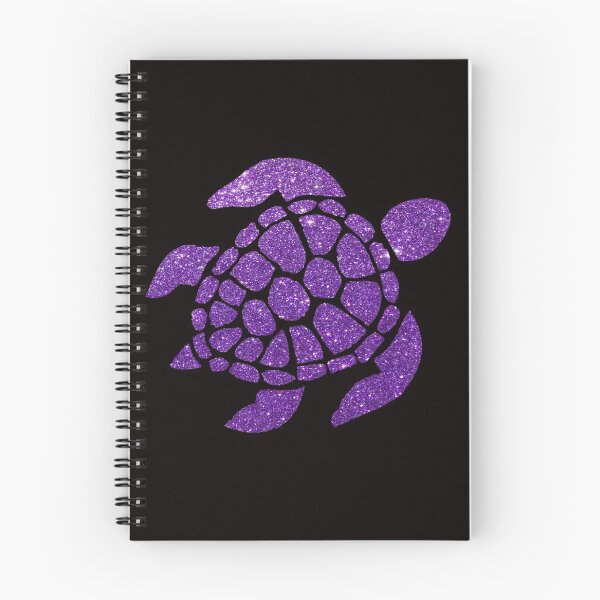 Item preview, Purple Faux Glitter Turtle designed and sold by Felicity-K.