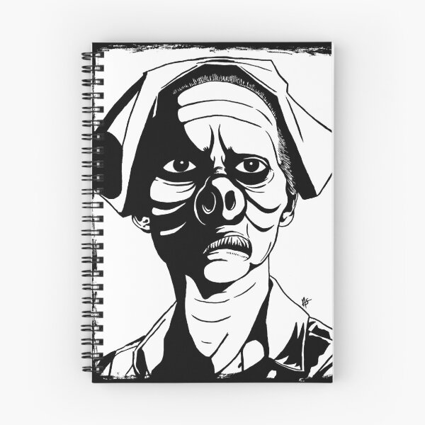 Item preview, Pig Nurse The Another Twilight Zone Movie Big eye Science Fiction designed and sold by TwilightFinal.