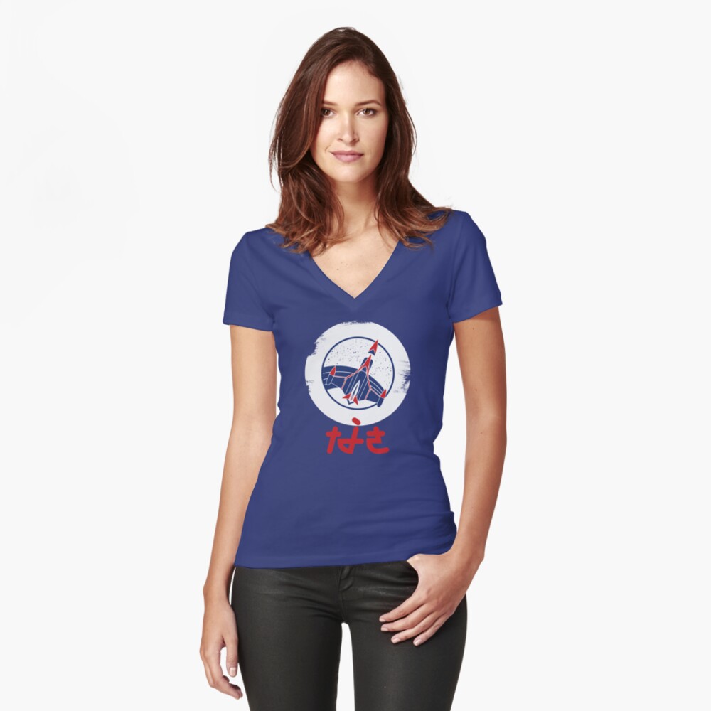 Item preview, Fitted V-Neck T-Shirt designed and sold by mattskilton.