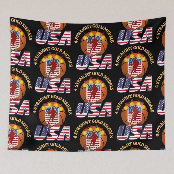 Item preview, Team Usa Mens Basketball designed and sold by WoodburyLake.