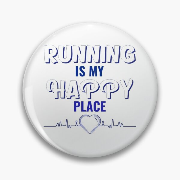 Item preview, Running Is My Happy Place designed and sold by Marathon-Runner.