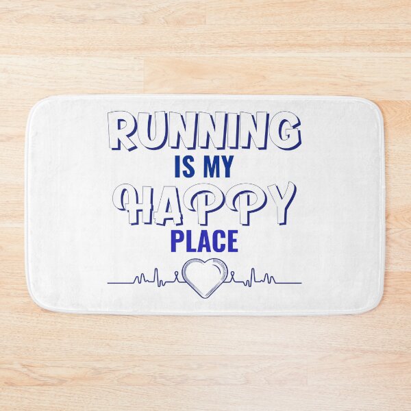 Item preview, Running Is My Happy Place designed and sold by Marathon-Runner.