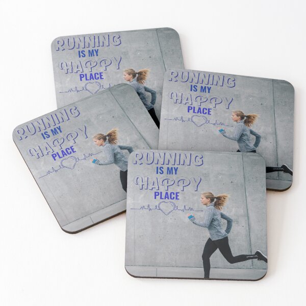 Item preview, Running Is My Happy Place designed and sold by Marathon-Runner.