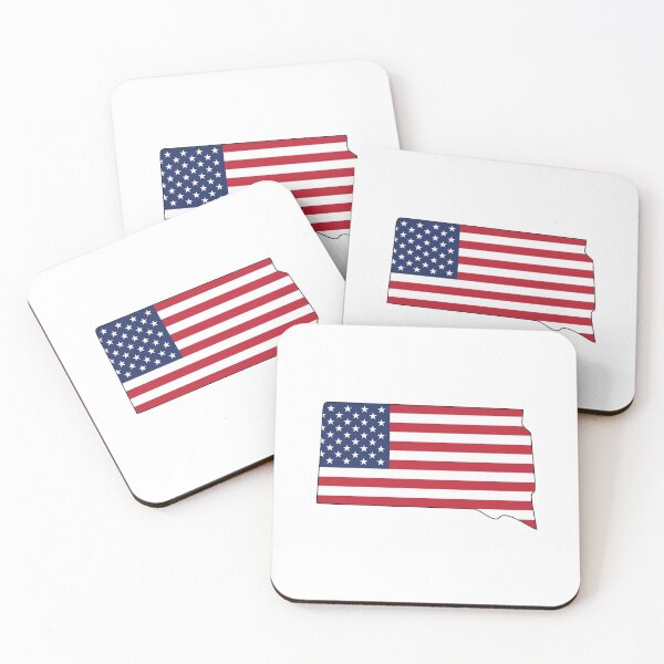 Item preview, American Flag South Dakota designed and sold by OlivDesignsCo.