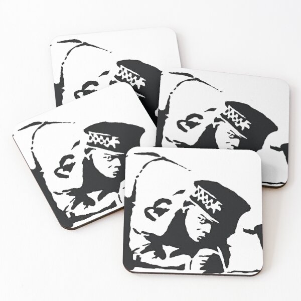 Item preview, Snorting Policeman – London  #18 designed and sold by BanksyArtShop.