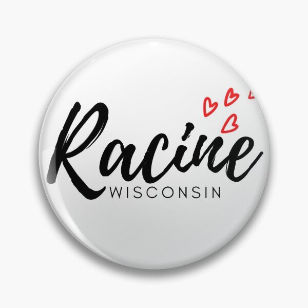 Item preview, Cute Racine Wisconsin Hearts designed and sold by lovelylavenderJ.