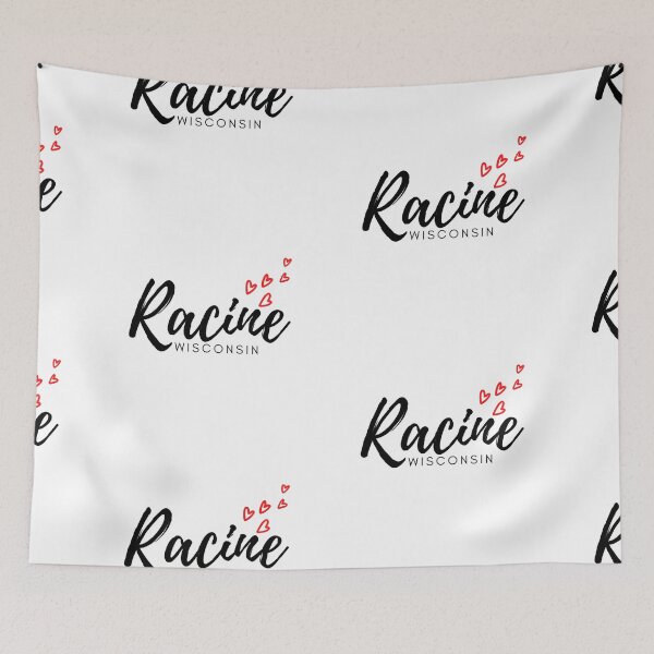 Item preview, Cute Racine Wisconsin Hearts designed and sold by lovelylavenderJ.