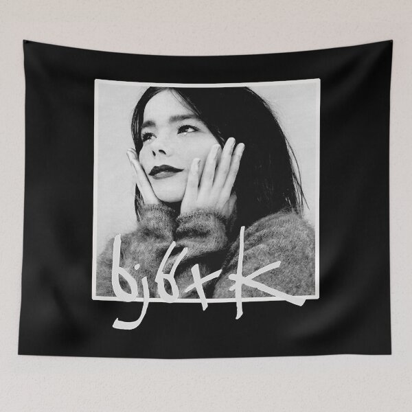 Item preview, Debut album - Bjork picture black and white designed and sold by StahlNormaIrene.