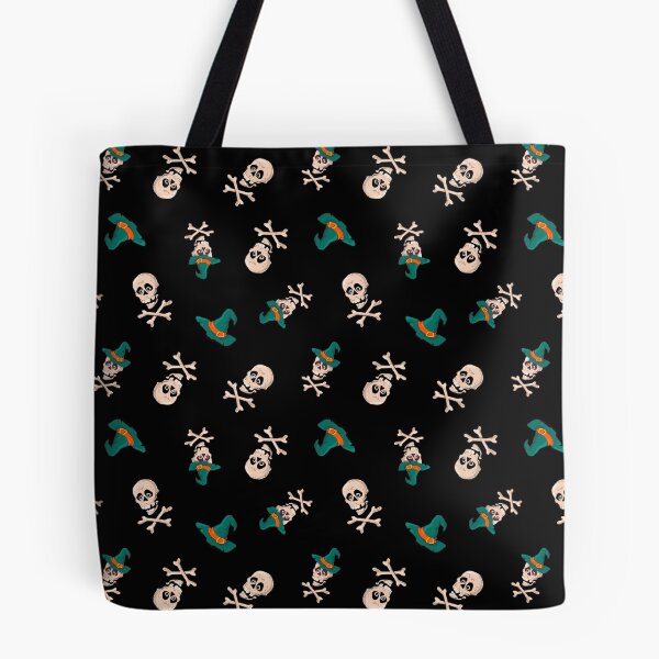 Item preview, Witch Skull and Cross Bones designed and sold by Pink Pineapple Works.