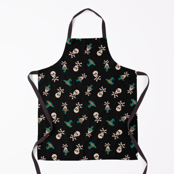 Item preview, Witch Skull and Cross Bones designed and sold by Pink Pineapple Works.