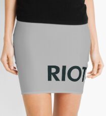 Riot (schwarz) Minirock