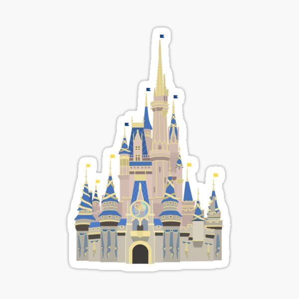 Disney Sticker - Cinderella's Castle - Disney Parks