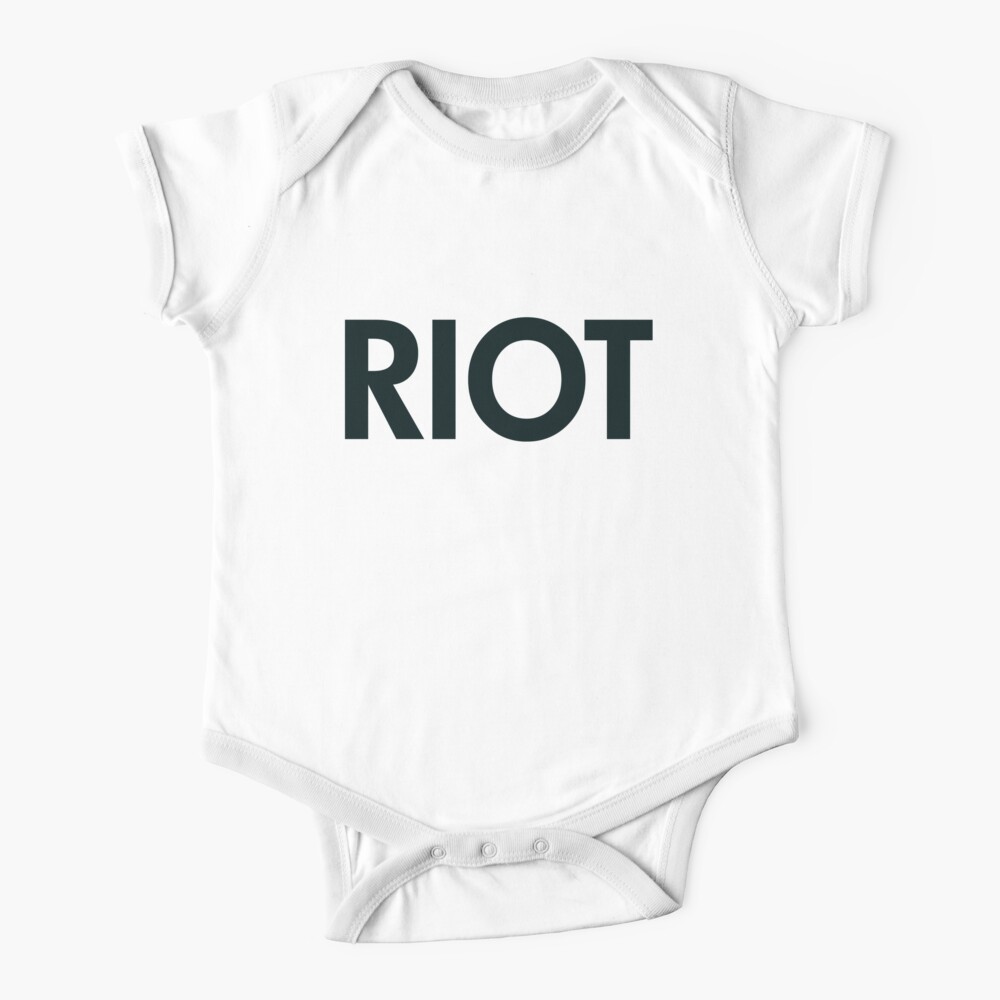 Riot (black) Baby One-Piece