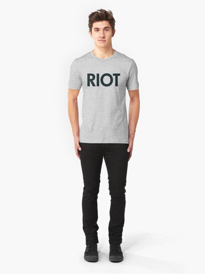 riot t shirt it's always sunny