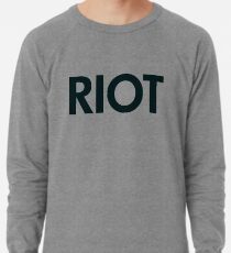 Riot (schwarz) Leichtes Sweatshirt