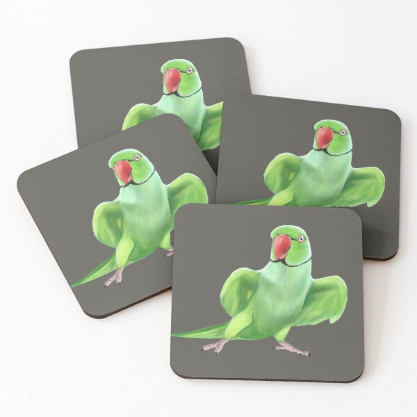 Item preview, Indian Ringneck Parrot designed and sold by Mehu.