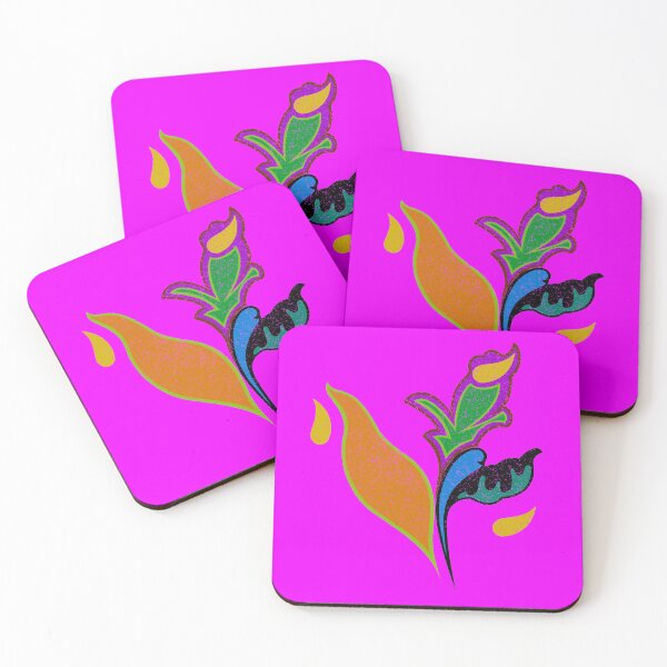 Item preview, Modern flower design for printing enywhere designed and sold by crevettedesign.