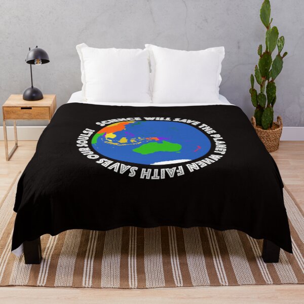 Item preview, Science will save the planet when faith saves our souls! designed and sold by LunaticPainter.