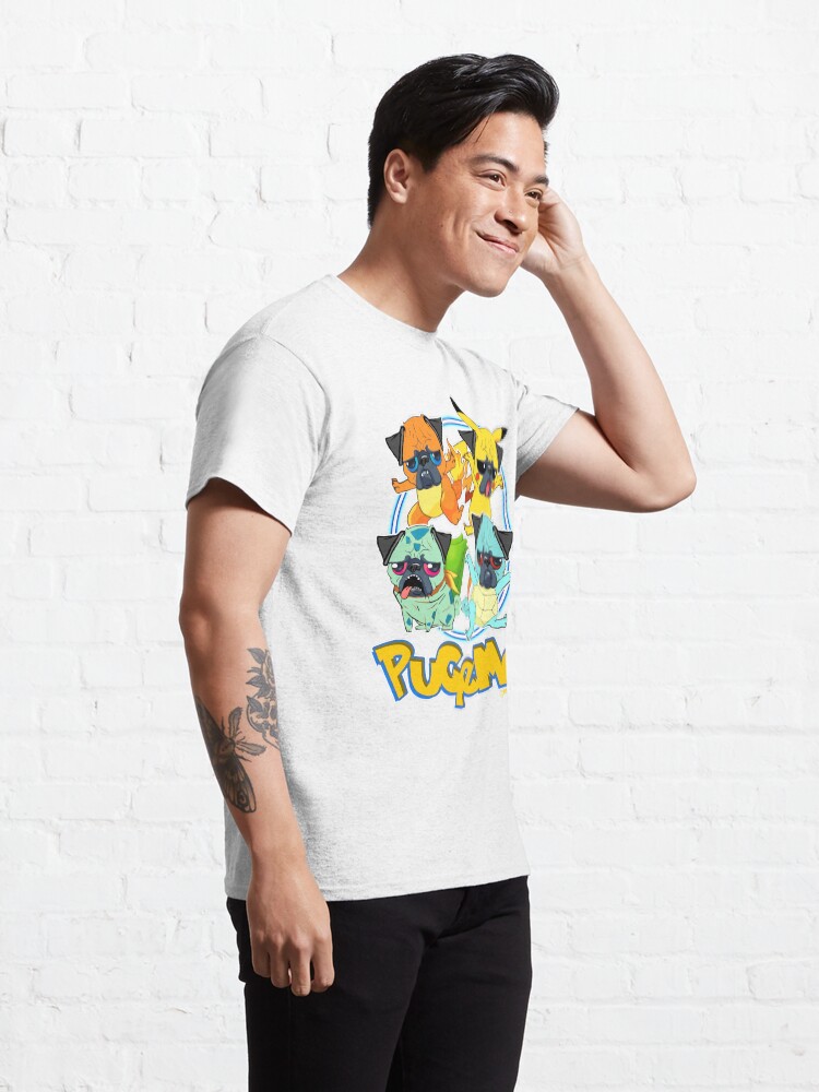 Alternate view of Pugemon Classic T-Shirt
