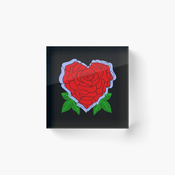 Item preview, Red heart rose flower/ plants- rose heart designed and sold by Designs Of all kinds.