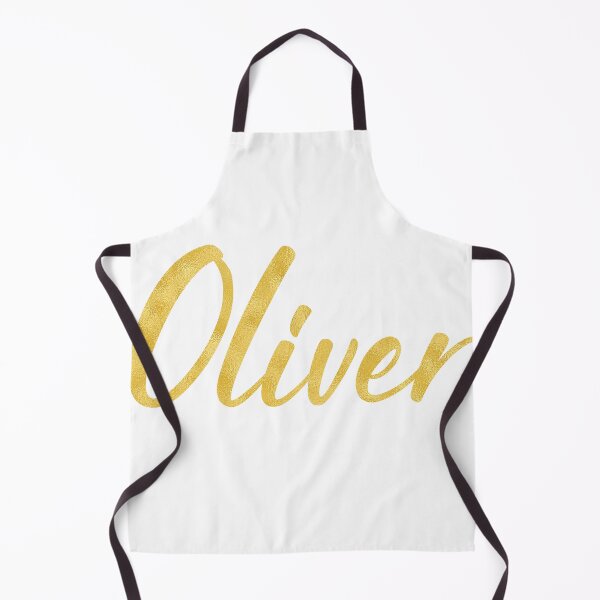 Item preview, Oliver Gold Metallic Name designed and sold by Amy Olsen.