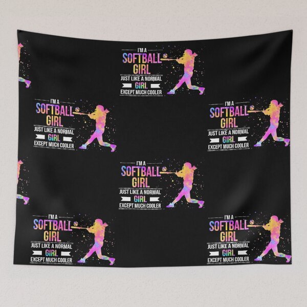 Item preview,  I'm a Softball girl designed and sold by lehnhattien.