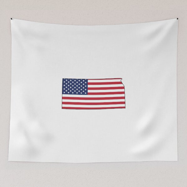 Item preview, American Flag Kansas designed and sold by OlivDesignsCo.