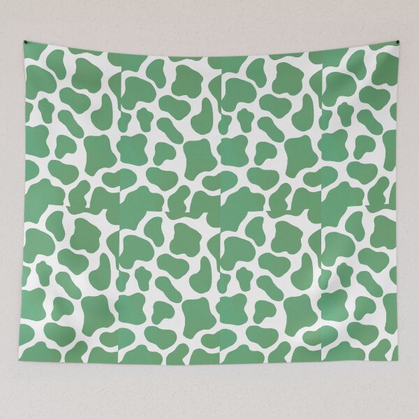 Item preview, Green cow print designed and sold by meganalexaa.