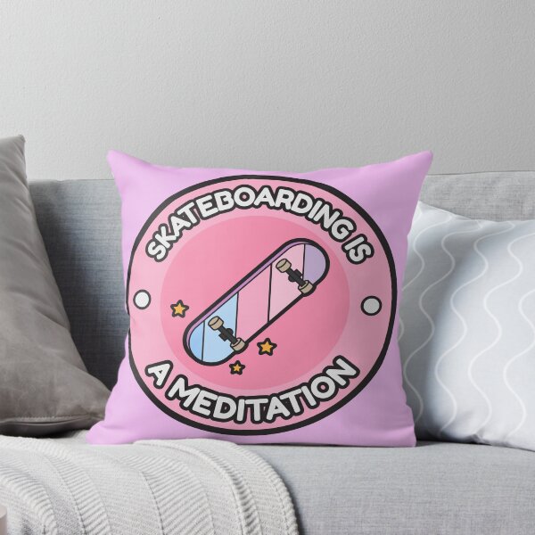 Item preview, Skateboarding is a meditation designed and sold by Nightlight0.