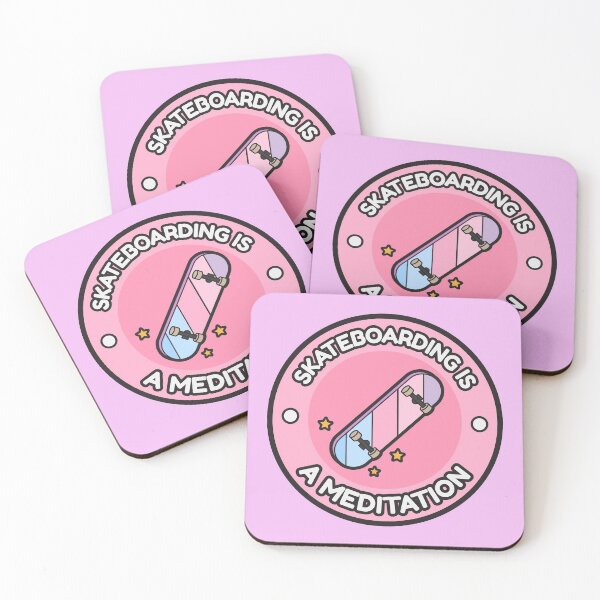 Item preview, Skateboarding is a meditation designed and sold by Nightlight0.