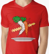 Makanko-salad!!! Men's V-Neck T-Shirt