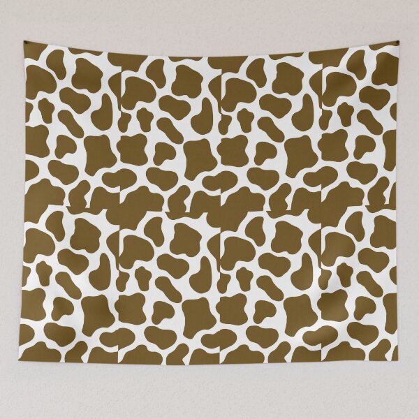 Item preview, Brown cow print designed and sold by meganalexaa.