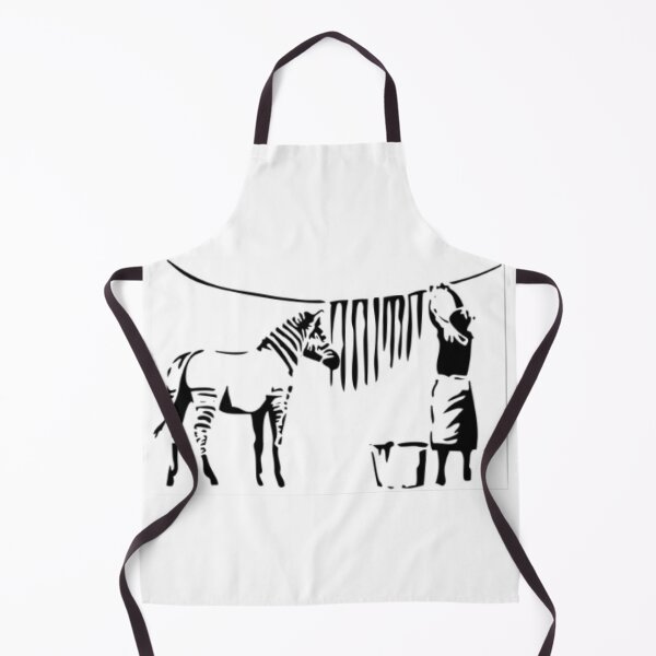 Item preview, Washing Zebra Stripes – Timbuktu, Mali  #20 designed and sold by BanksyArtShop.