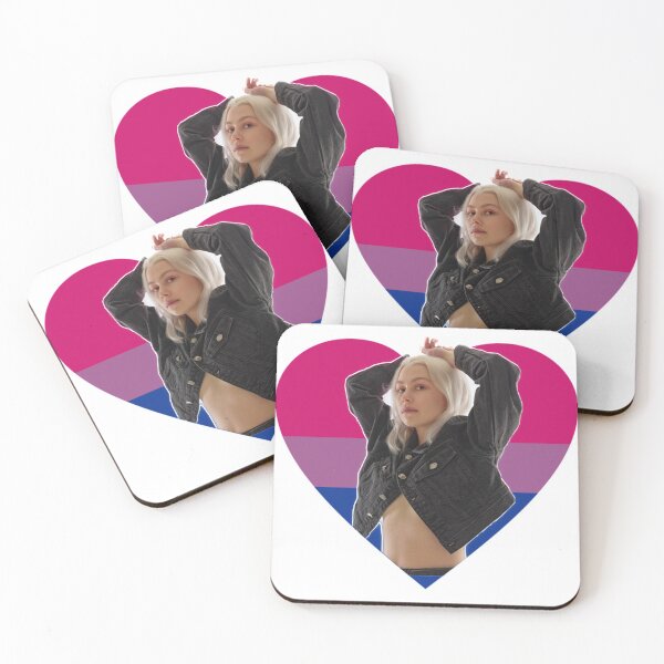 Item preview, Phoebe Bridgers Bi Heart designed and sold by nicolepee.